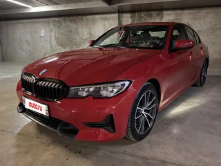 2021 BMW 3 серии 318d VII (G2x), красный, 3900000 рублей, вид 1