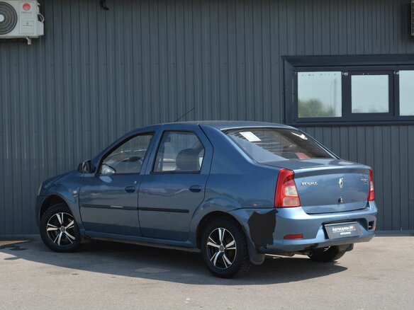 2010 Renault Logan I Рестайлинг, голубой, 229999 рублей - вид 3