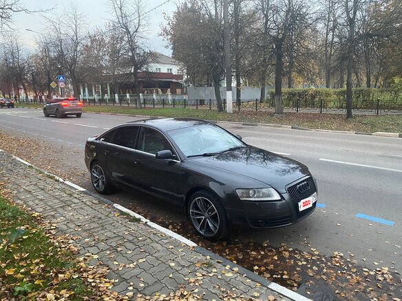 2006 Audi A6 III (C6), чёрный, 1150000 рублей - вид 3