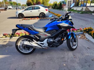 2017 Honda NC 750X, синий, 730000 рублей, вид 3