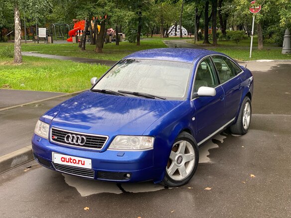 1998 Audi A6 II (C5), синий