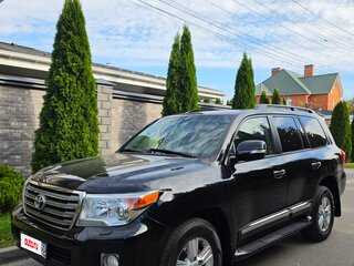 2013 Toyota Land Cruiser 200 Series Рестайлинг 1, чёрный, 3050000 рублей, вид 3