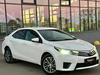2014 Toyota Corolla XI (E160, E170, E180), белый, 849000 рублей, вид 3