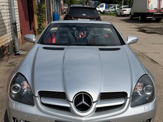 2008 Mercedes-Benz SLK-Класс 200 II (R171) Рестайлинг, серебристый, 1600005 рублей, вид 2