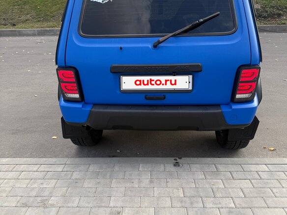 2005 Lada (ВАЗ) 2121 (4x4) I Рестайлинг, синий, 430000 рублей - вид 6