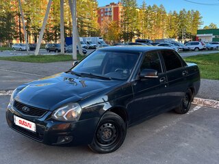 2007 Lada (ВАЗ) Priora I, чёрный, 190000 рублей, вид 1