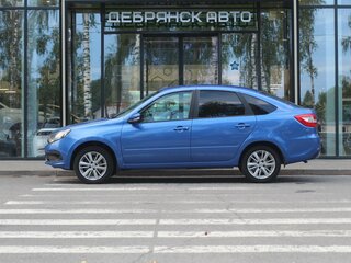 2022 Lada (ВАЗ) Granta I Рестайлинг, синий, 680000 рублей, вид 2