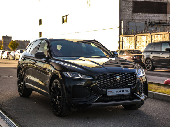 2020 Jaguar F-Pace I Рестайлинг, чёрный, 5199000 рублей - вид 4