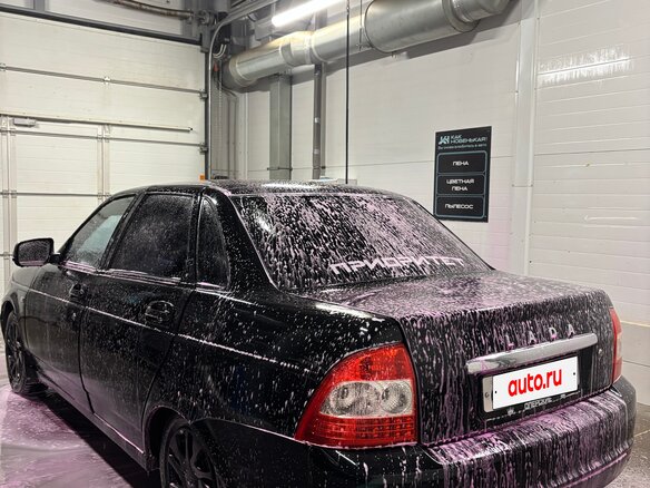 2009 Lada (ВАЗ) Priora I, зелёный, 200000 рублей - вид 6