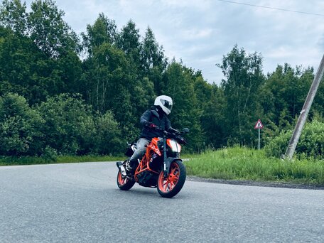 2019 KTM 390 Duke, оранжевый, 310000 рублей, вид 1