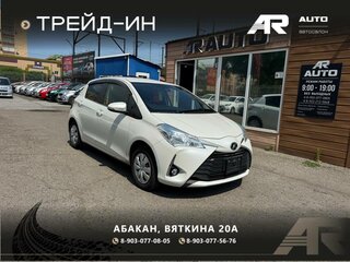 2019 Toyota Vitz III (XP130) Рестайлинг, белый, 1059000 рублей, вид 2