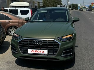 2020 Audi Q5 40 TDI II (FY) Рестайлинг, зелёный, 4600000 рублей, вид 2