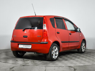 2007 Mitsubishi Colt VI (Z20/Z30), красный, 399000 рублей, вид 5