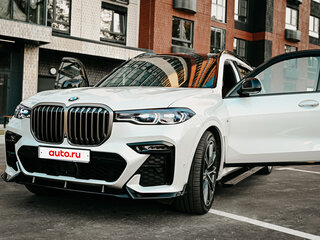 2019 BMW X7 M50d I (G07), белый, 7500000 рублей, вид 5