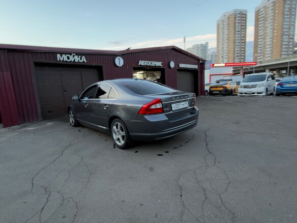 2007 Volvo S80 II, серый - вид 2