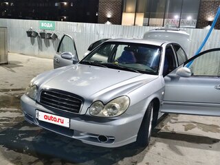2008 Hyundai Sonata ТагАЗ IV (EF) Рестайлинг, серебристый, 450000 рублей, вид 1