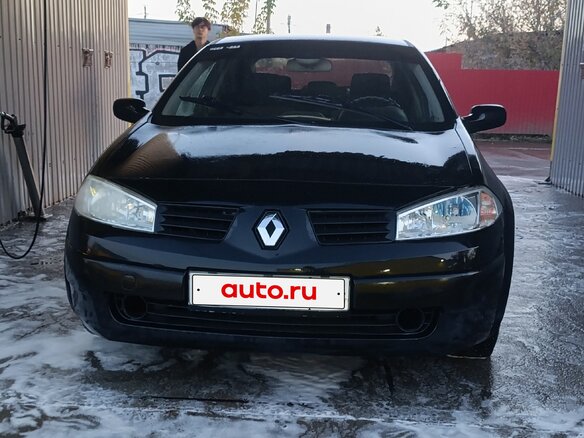2004 Renault Megane II, чёрный, 230000 рублей - вид 1