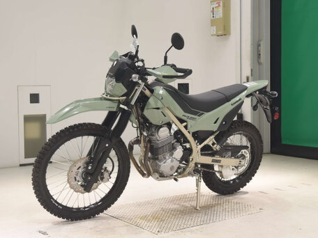 2025 Kawasaki KLX 230, зелёный, 610000 рублей, вид 4