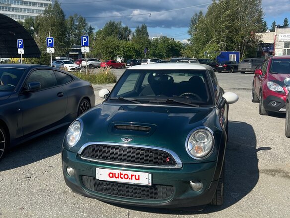 2008 Mini Hatch Cooper S II (R56), зелёный