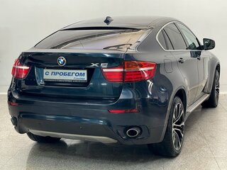 2013 BMW X6 30d I (E71) Рестайлинг, синий, 2500000 рублей, вид 4