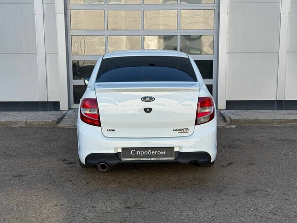 2015 Lada (ВАЗ) Granta Sport I, белый, 431000 рублей - вид 3