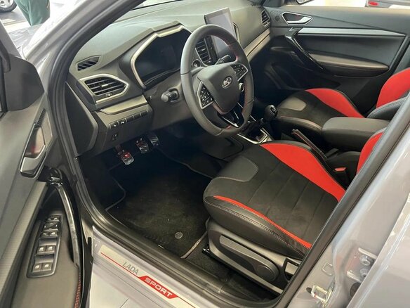 2026 Lada (ВАЗ) Vesta Sport I Рестайлинг (NG), серый, 2422000 рублей - вид 5