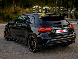 2017 Mercedes-Benz GLA AMG 45 AMG I (X156) Рестайлинг, чёрный, 3950000 рублей, вид 3
