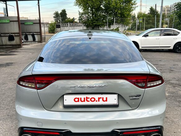 2021 Kia Stinger I Рестайлинг, серый, 3250000 рублей - вид 6