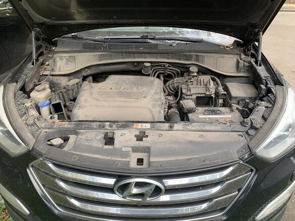 2012 Hyundai Santa Fe III, чёрный, 1760000 рублей - вид 5