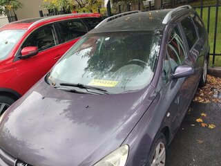 2003 Peugeot 307 I, фиолетовый, 280000 рублей, вид 1