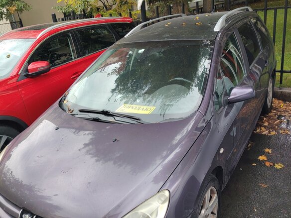 2003 Peugeot 307 I, фиолетовый, 280000 рублей