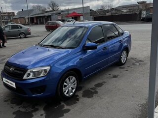 2017 Lada (ВАЗ) Granta I, синий, 560000 рублей, вид 2