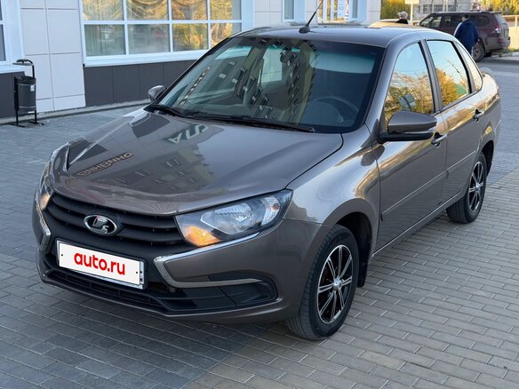 2018 Lada (ВАЗ) Granta I Рестайлинг, коричневый, 495000 рублей