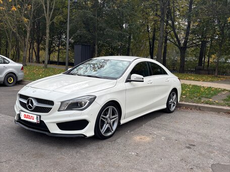 2013 Mercedes-Benz CLA 200 I (C117, X117), белый, 1700000 рублей, вид 1