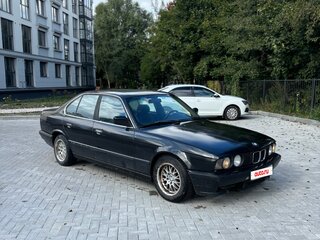 1991 BMW 5 серии 520i III (E34), чёрный, 245000 рублей, вид 2