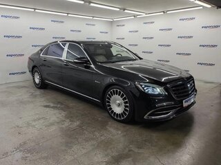 2017 Mercedes-Benz Maybach S-Класс 450 I (X222) Рестайлинг, чёрный, 3815000 рублей, вид 2