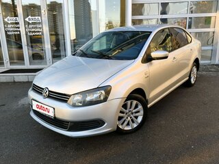 2013 Volkswagen Polo V, серебристый, 732000 рублей, вид 1