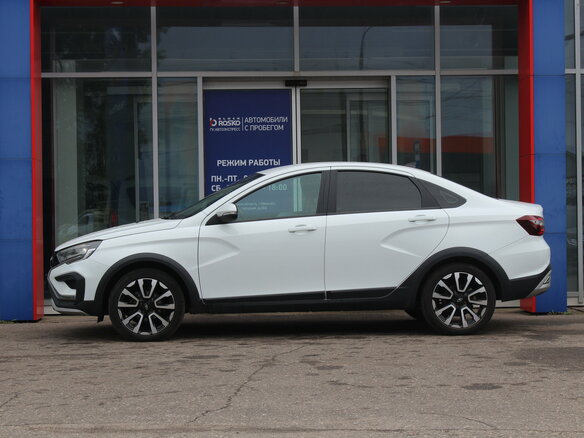 2024 Lada (ВАЗ) Vesta Cross I Рестайлинг (NG), белый - вид 1
