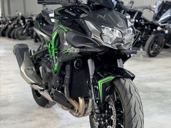 2017 Kawasaki Z H2, зелёный, 1570000 рублей - вид 17