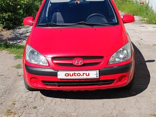 2006 Hyundai Getz I Рестайлинг, красный, 450000 рублей, вид 1