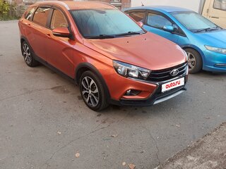 2018 Lada (ВАЗ) Vesta SW Cross I, оранжевый, 1300000 рублей, вид 1