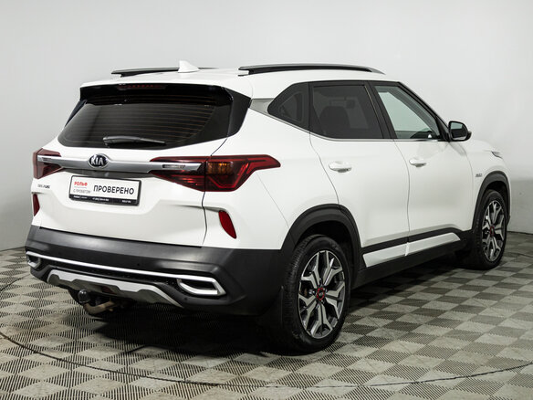 2021 Kia Seltos I, белый, 1979777 рублей - вид 4