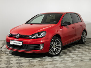 2012 Volkswagen Golf GTI VI, красный, 1039585 рублей, вид 1