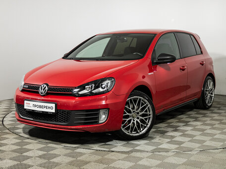 2012 Volkswagen Golf GTI VI, красный, 1039585 рублей, вид 1