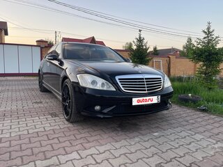 2007 Mercedes-Benz S-Класс 500 Long V (W221), чёрный, 1400000 рублей, вид 2