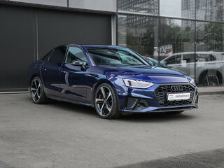 2020 Audi A4 35 TFSI V (B9) Рестайлинг, синий, 2780000 рублей, вид 3