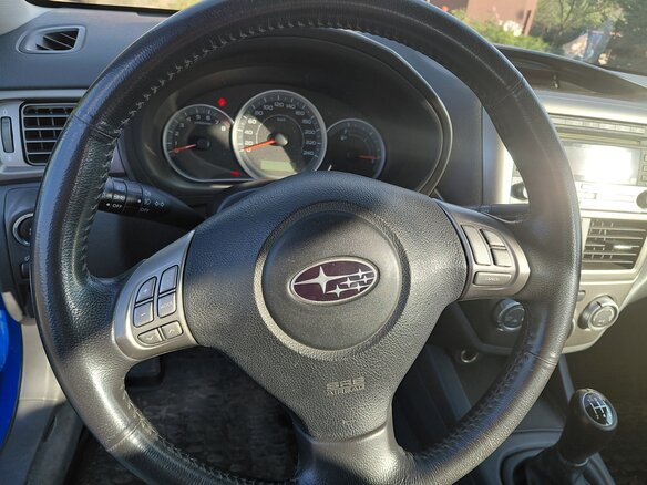 2007 Subaru Impreza III, синий, 850000 рублей - вид 7