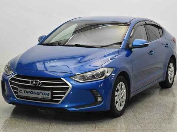 2018 Hyundai Elantra VI (AD), синий, 1120000 рублей