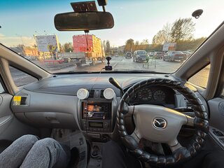 2000 Mazda Premacy I (CP), белый, 400000 рублей, вид 5