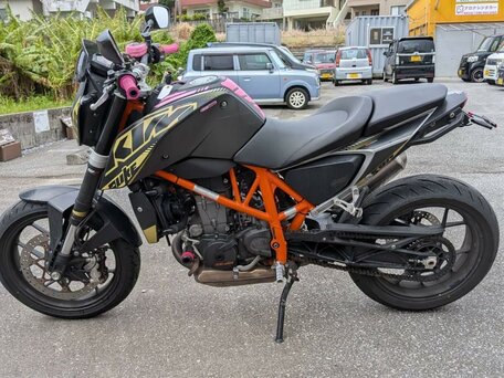 2014 KTM 690 Duke, чёрный, 477000 рублей, вид 1